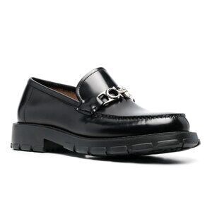 Salvatore Ferragamo – Pasquale Men’s Loafer – Size US  7.5 EEE - Black